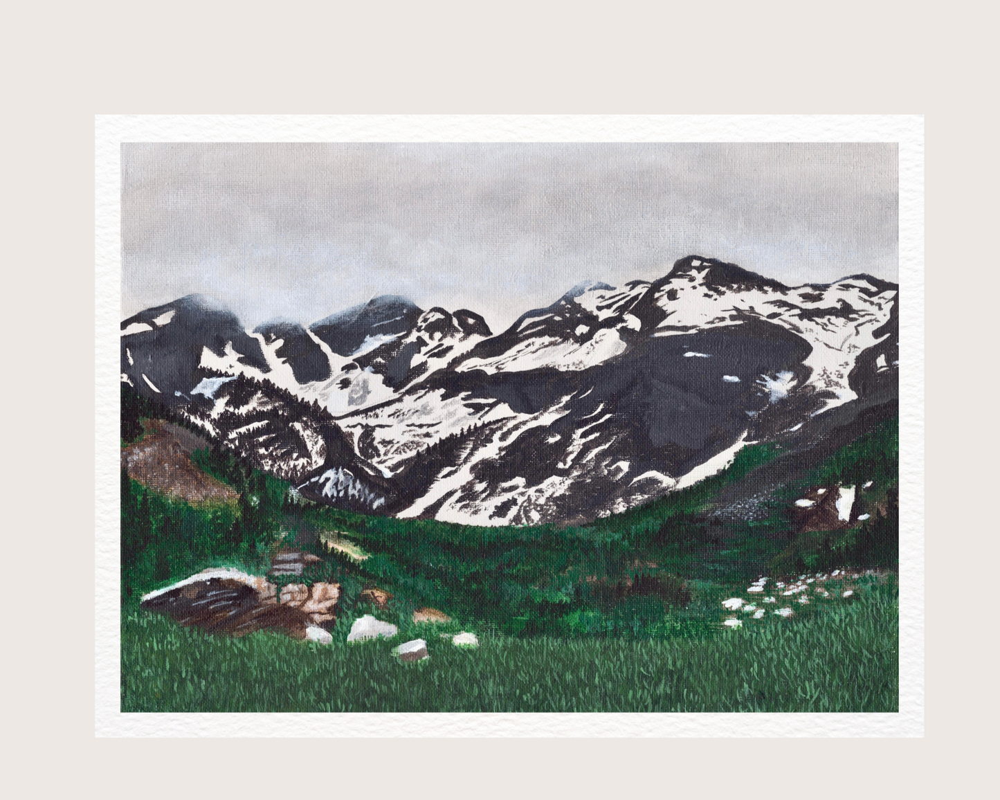 Lake Blanche Trail Original Landscape Painting