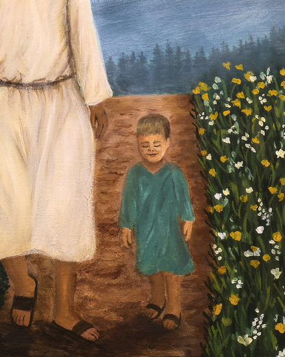 "Small Steps" Art Print