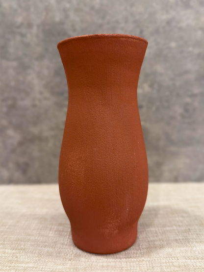 Curved Terracotta Vase