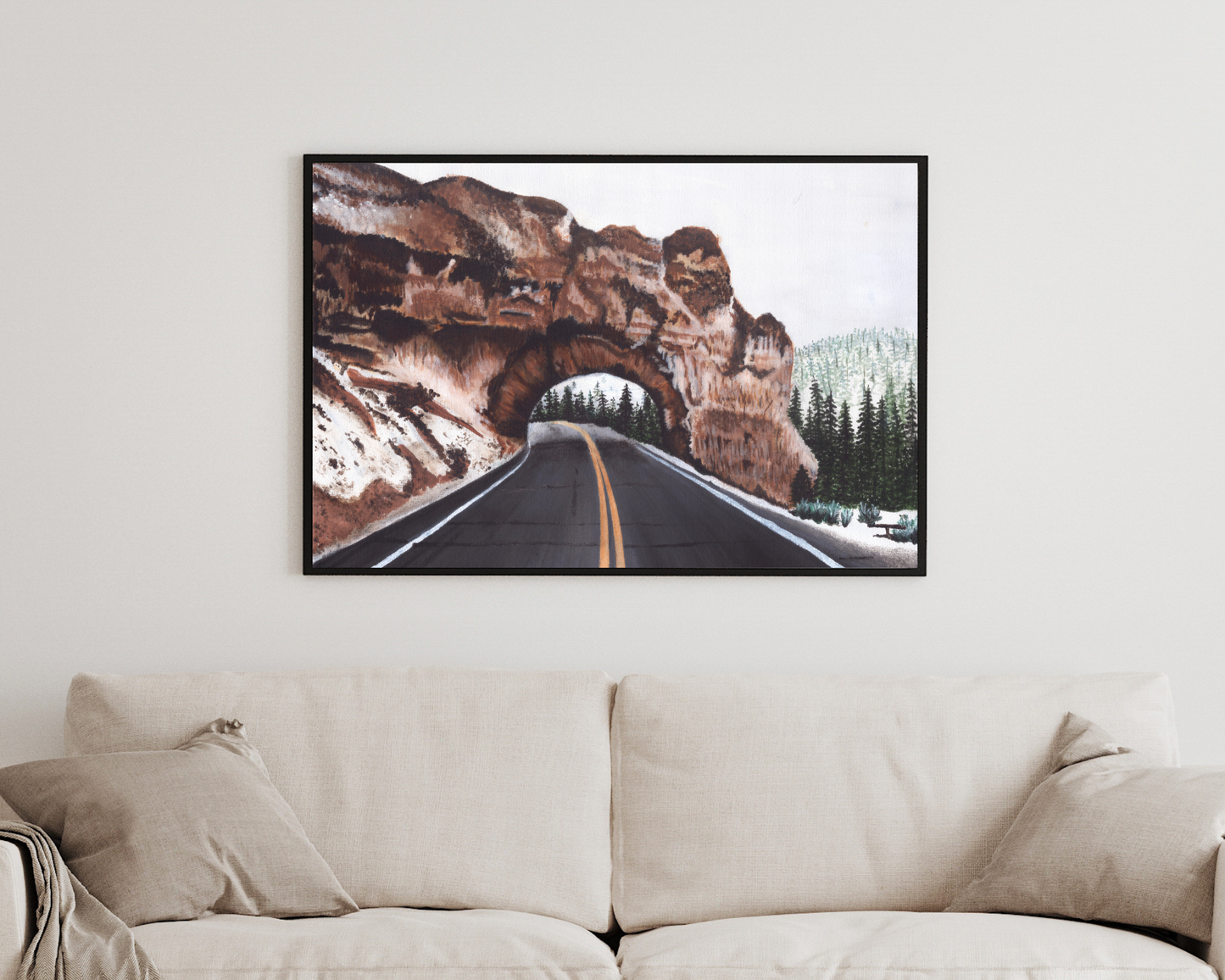 Vibrant Bryce Canyon Scenic Road Art Print