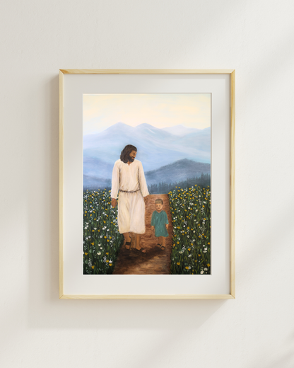 "Small Steps" Art Print
