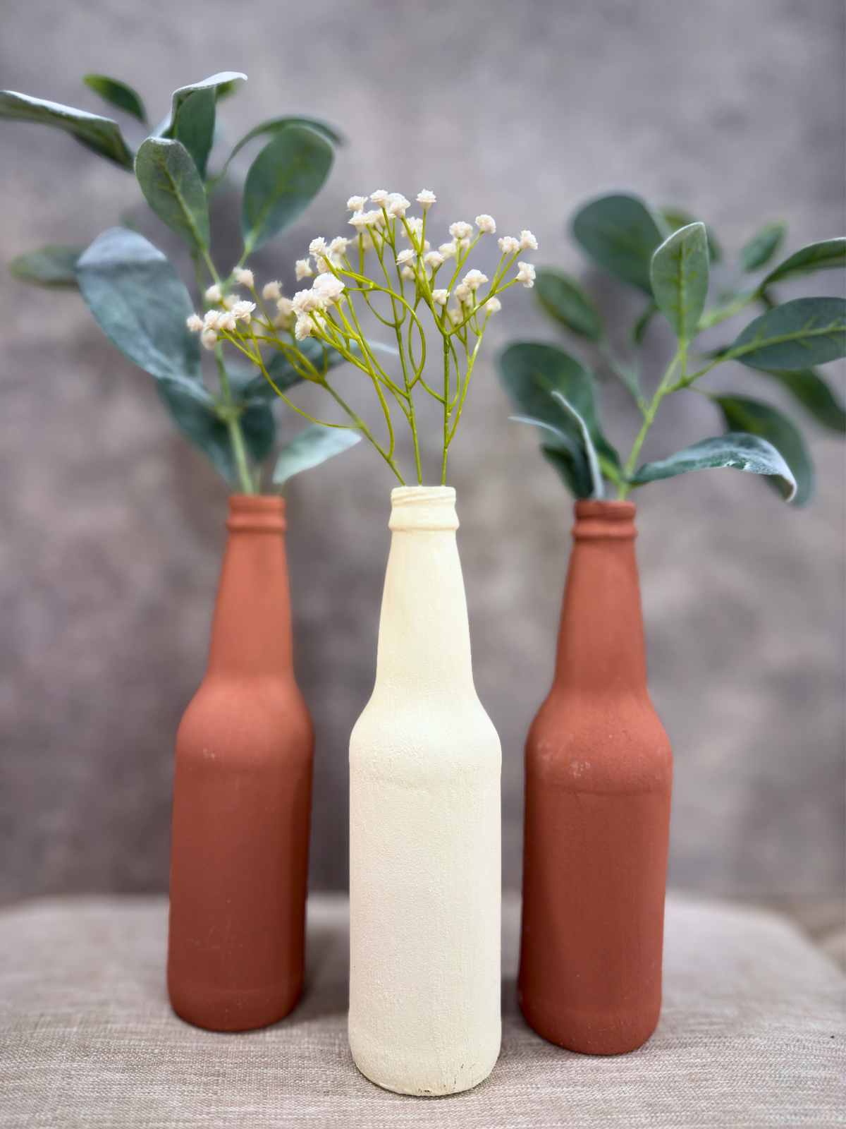 3 Bottle Vases