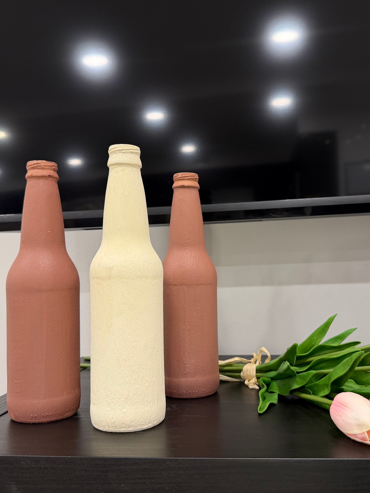 3 Bottle Vases