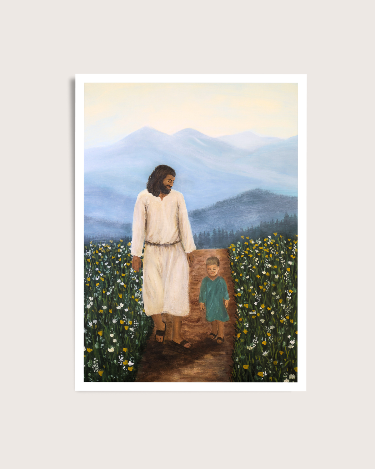 "Small Steps" Art Print