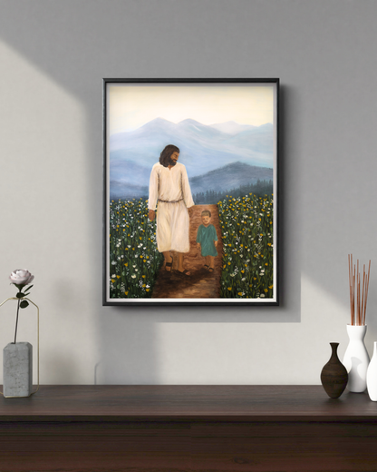"Small Steps" Art Print