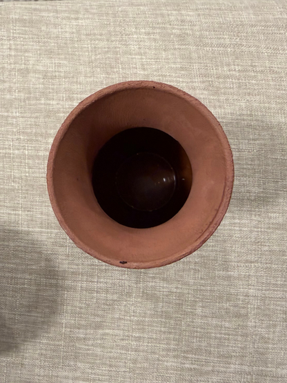 Curved Terracotta Vase