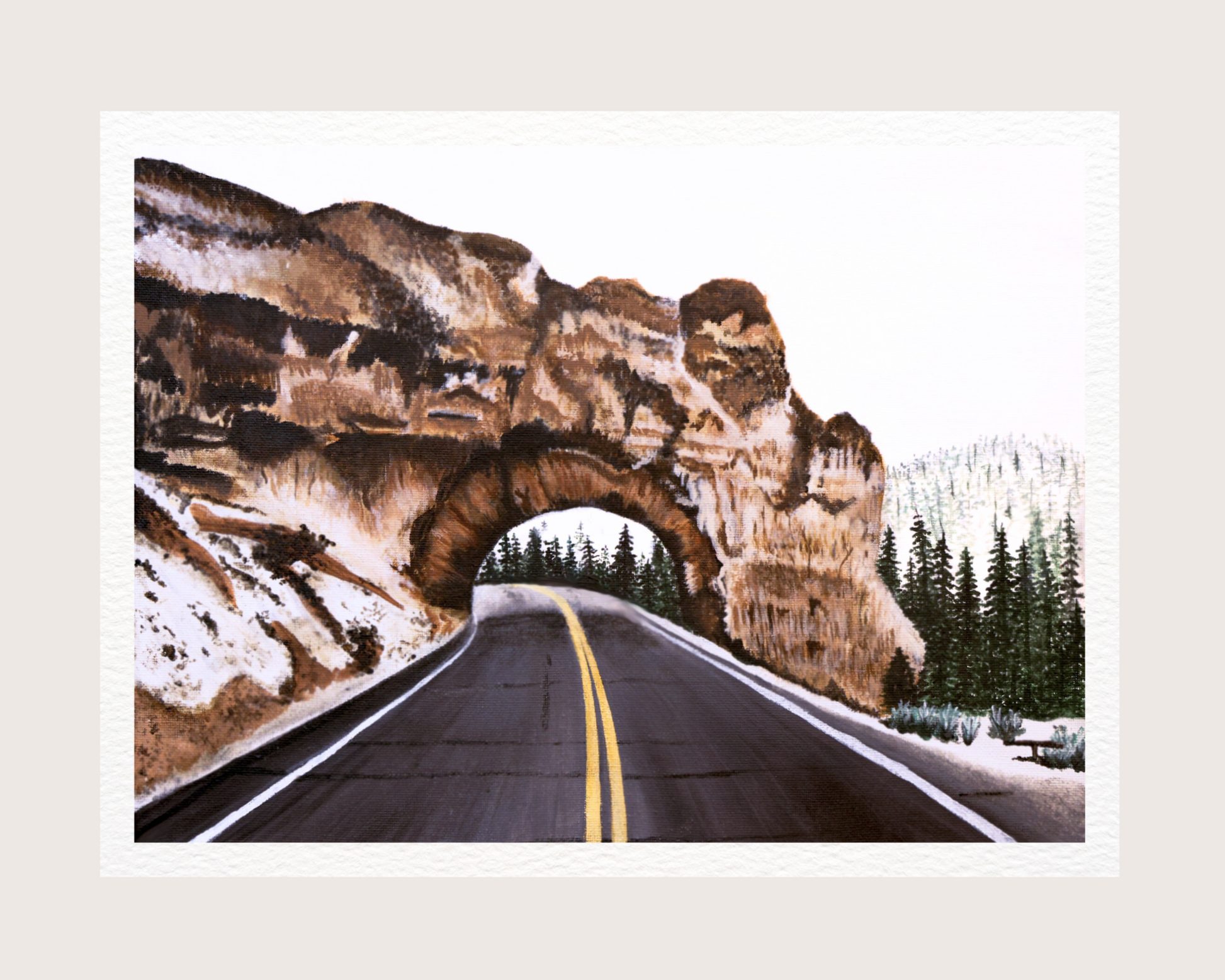 Bryce Canyon Road Art Print for Sale