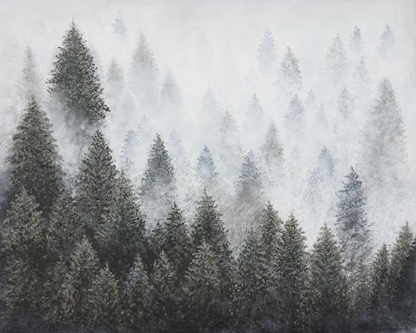 "Misty Forest" Original Art