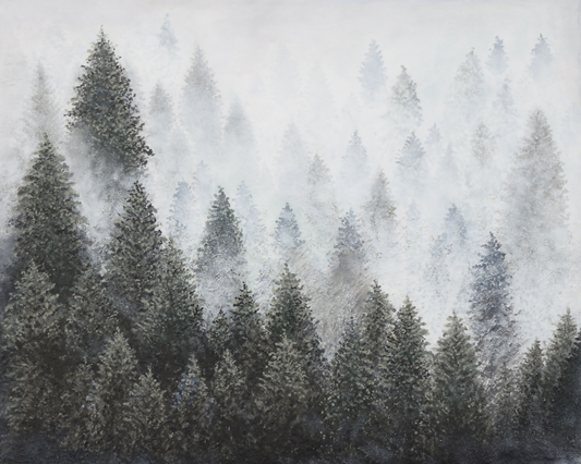 "Misty Forest" Original Art