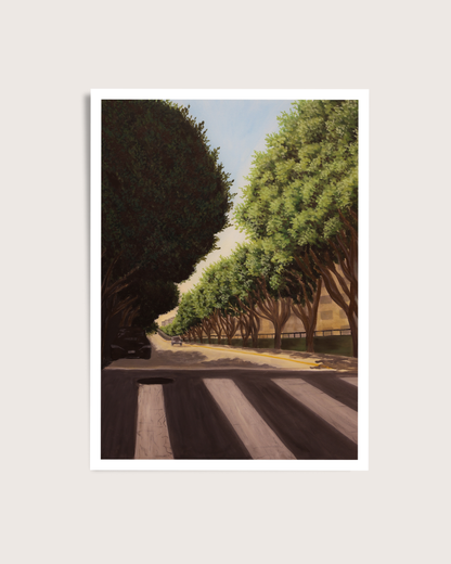 "Trees of San Francisco" Art Print